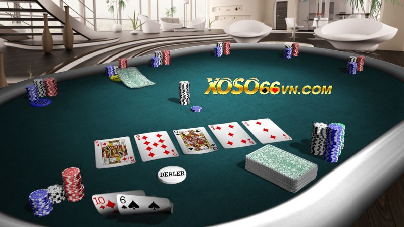 Thứ tự các Poker hand được sắp xếp